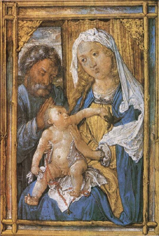 Albrecht Durer The Holy Family oil painting image